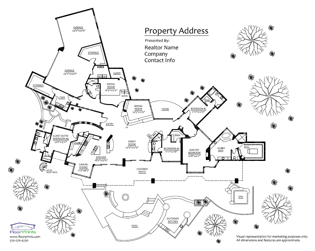 Professional Floor Plans for Real Estate Marketing