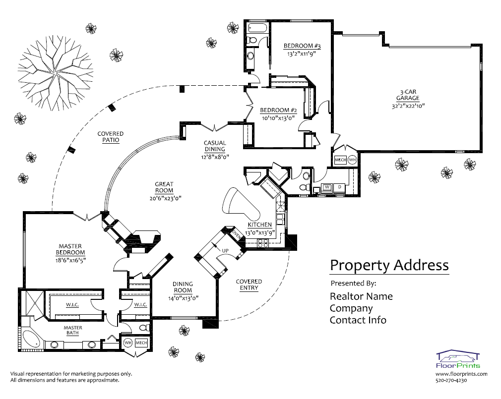 Professional Floor Plans for Real Estate Marketing