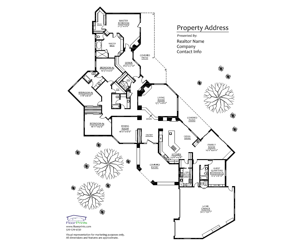 Professional Floor Plans for Real Estate Marketing