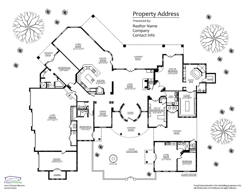 Professional Floor Plans for Real Estate Marketing